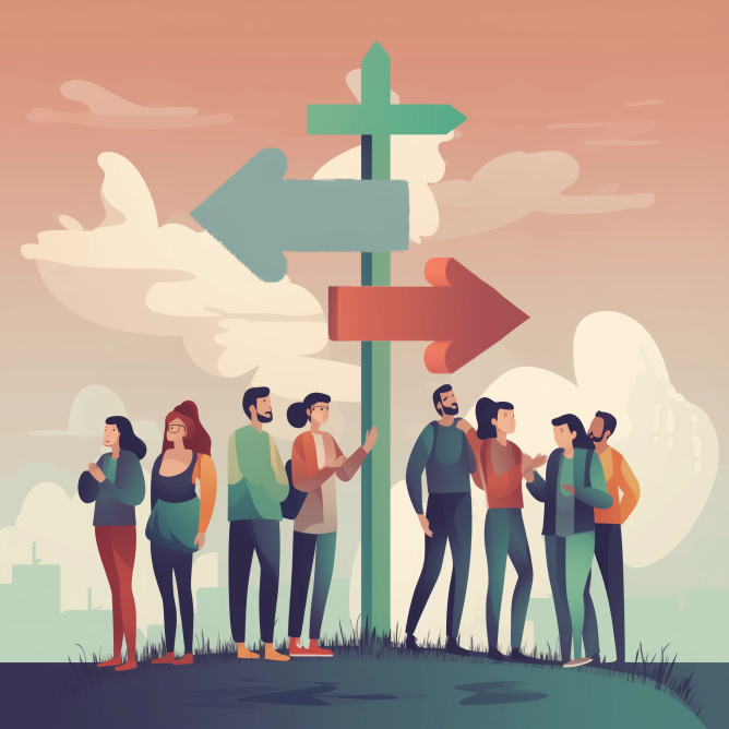 Motie van treurnis of wegkijken?