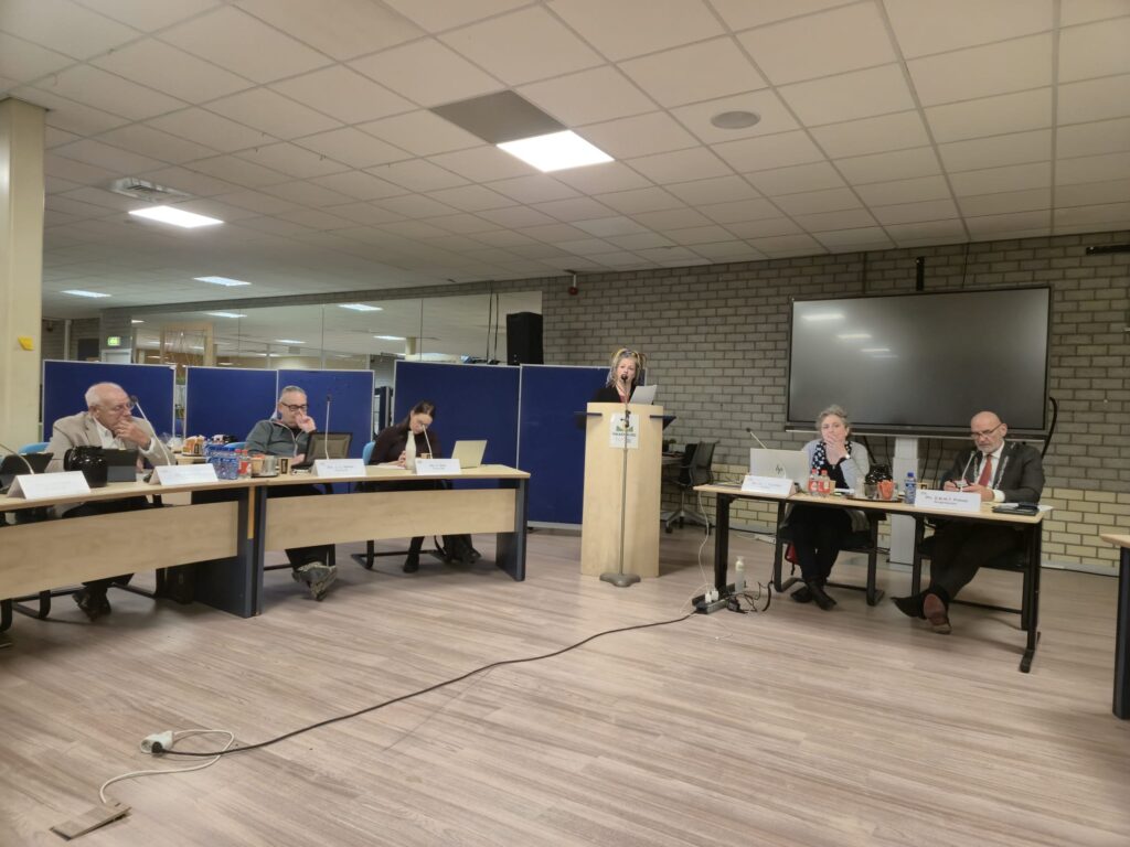 Hilde Baaij spreekt de Algemene Beschouwing uit